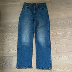Levi's Ribcage Straight Jean In Valley View